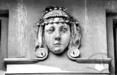 Mask on The Building. 8 Henerala Tarnavskoho Street
