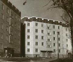 Typical apartment buildings