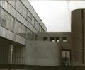 Fragment of the building of the school