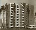 9 floors apartment building