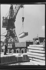 Azovstalbud, shipment of the facing slabs to collective farms