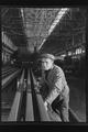 Rail and beam shop and a girl rail-driller