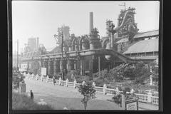 Panorama of the blast furnace shop