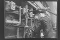 Steelmaker Kovalenko checking the oxygen