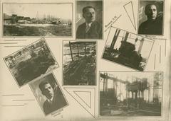 Lower Dnieper Pipe Rolling Plant. Photo collage