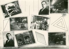 Photo collage. Lower Dnieper Pipe Rolling Plant.