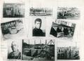 Фотоколаж. Будівництво ковальсько-пресувального цеху. Будівництво ново-трубного цеха. Нижньодніпровський трубопрокатний завод