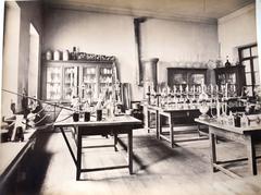 Interior of chemical laboratory