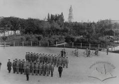 Використання велосипедів в рамках стройових вправ в Києво-Печерській чоловічій гімназії
