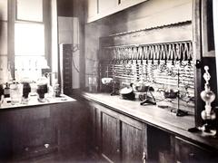 Interior of chemical laboratory