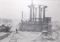 Construction of the blast furnace