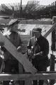 Rolling mill construction. Kildishev brigade. Smiths of the Azovstal plant. Steelmakers at the rolling mill.