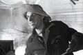 Gasworker Kononov and furnace man Dermendzhy of blast furnace No. 5