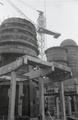 Construction of the Azovstal plant blast furnace No. 6