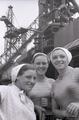 Assemblers group at the construction site of the blast furnace No. 6 of the Azovstal plant