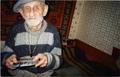 Олексій Бондар, засновник народної образотворчої студії і художнього музею, за три місяці до смерті