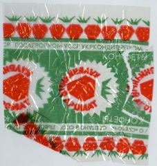"Candies Strawberries flavor" ("Konfety Klubnichnyi aromat" - rus.)