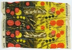 "Fruity-berry mix" caramel candy ("Fruktovo yahidnyi buket" - uk.)