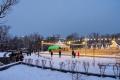 Новорічна вулична ковзанка в Театральному сквері