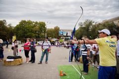 Стрільба з лука на святкуванні Дня міста