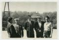 Volodya with acquaintances on Victory Day