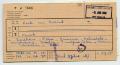 Children's train ticket