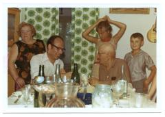 Feast at uncle Volodya's house