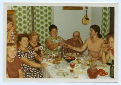 Feast at uncle Volodya's house