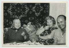 Feast at uncle Volodya's house