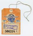 “Aeroflot” luggage tag