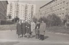 Валентина Шепелюк з родичами на Борщагівці