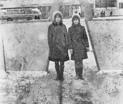 Площа біля басейну "Нептун", Жданов 1974 рік