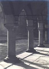 Gallery in the courtyard of Armenian church