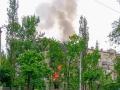 Пожежа в будинку на проспекті Хіміків