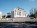 Палац культури хіміків у Сіверськодонецьку. Зворотній фасад