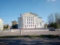 Палац культури хіміків у Сіверськодонецьку. Зворотній фасад