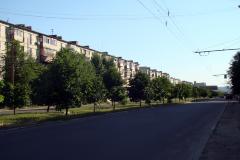 Перехрестя пр. Гвардійського і вул. Донецької