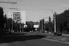 Перехрестя пр. Гвардійського і вул. Донецької
