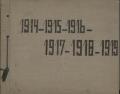Альбом Степана Дмоховського, 1914-1919