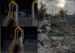 Подвір'я соціального гуртожитку