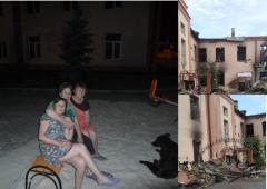 Подвір'я соціального гуртожитку
