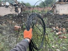 Фотографія пошкодженого кабелю