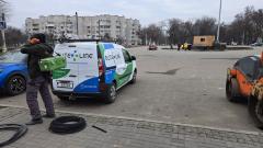 Роботи на дорожній розв'язці