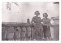Portrait of two women on Radyanska Street