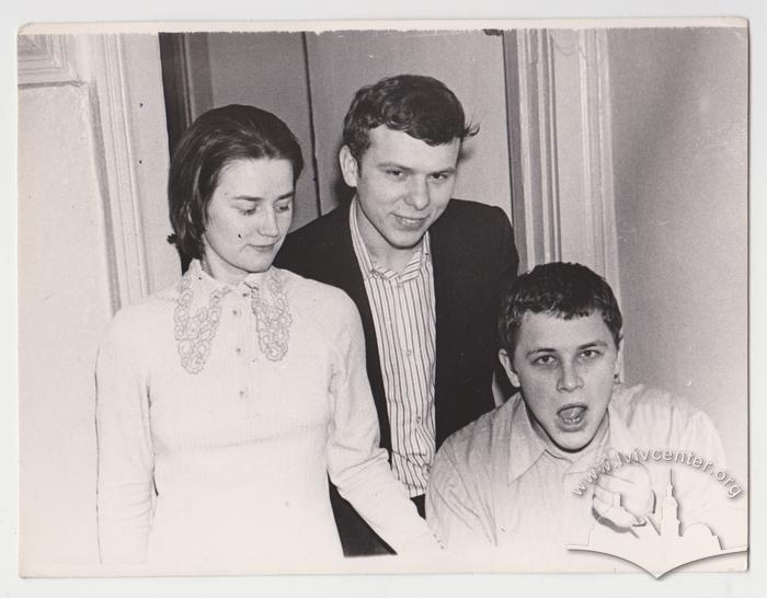 Portrait of a woman and two men 1