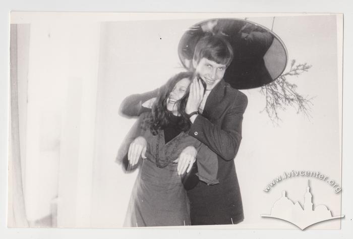 Portrait of a man with a woman 1