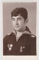 Portrait of a senior sailor