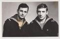 Portrait of two sailors