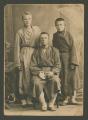 Portrait of three soldiers