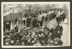 At the funeral
